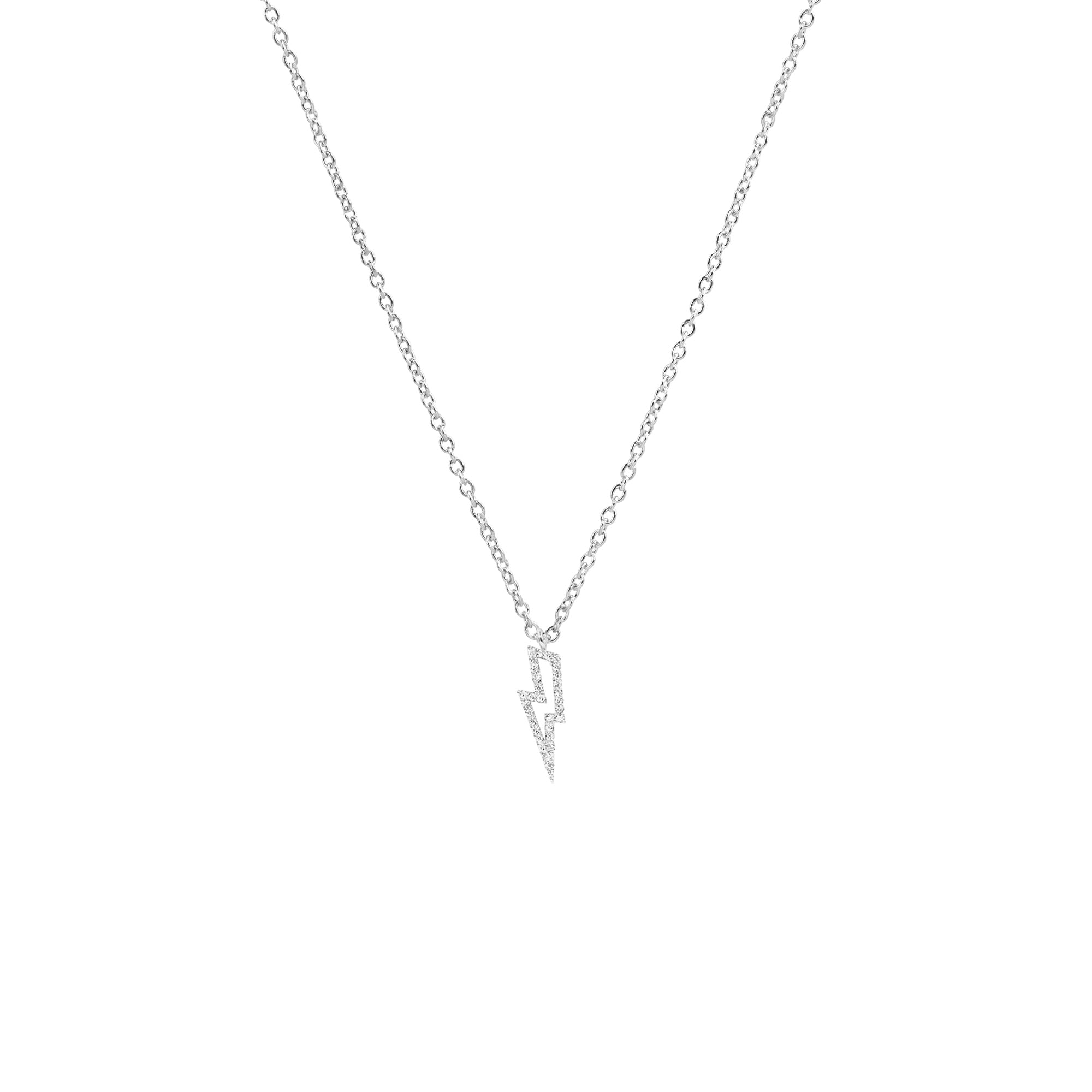 Cubic Thunder Bolt Necklace - UntamedEgo LLC.