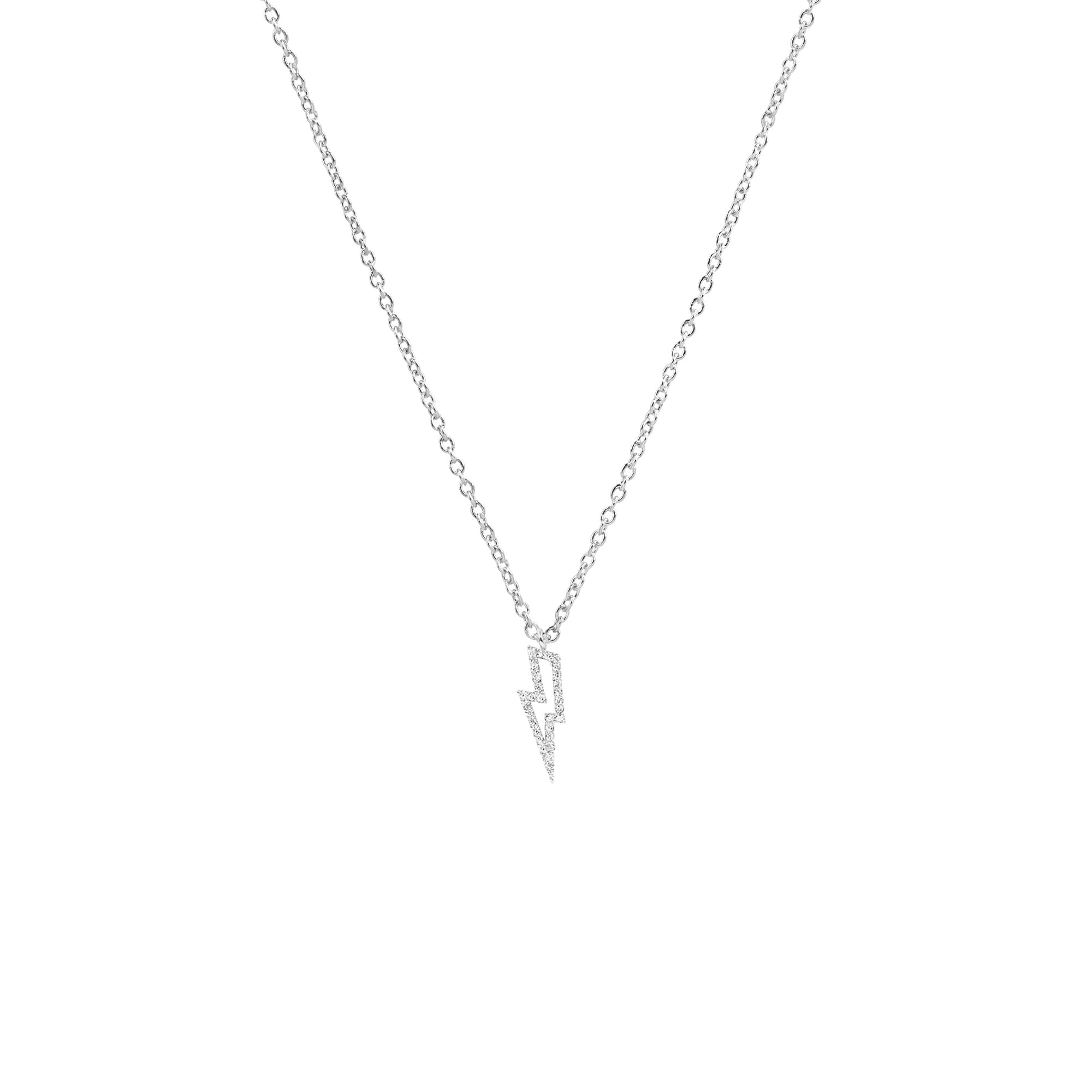 Cubic Thunder Bolt Necklace - UntamedEgo LLC.