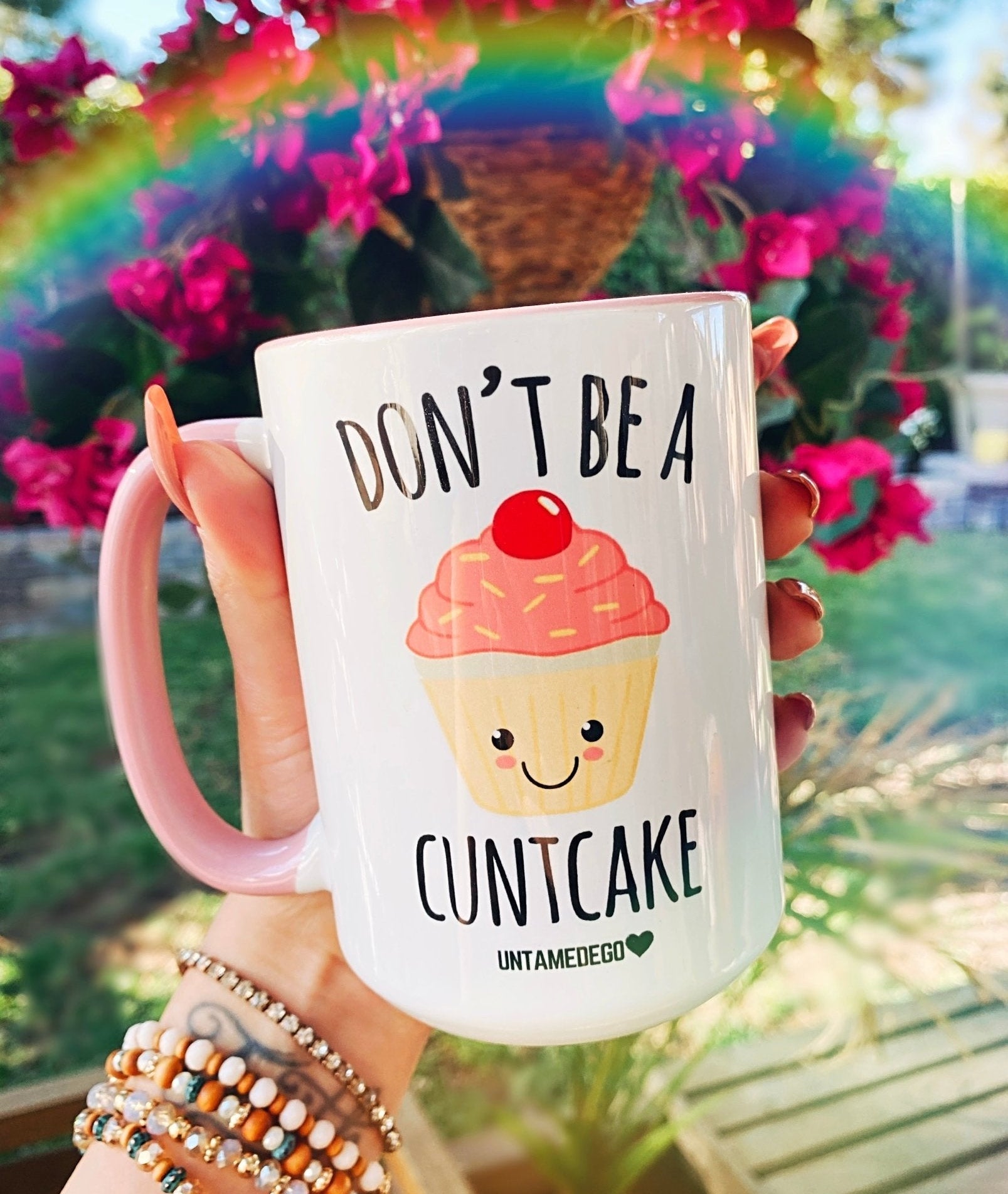 Don't Be A Cunt Cake Mug - UntamedEgo LLC.