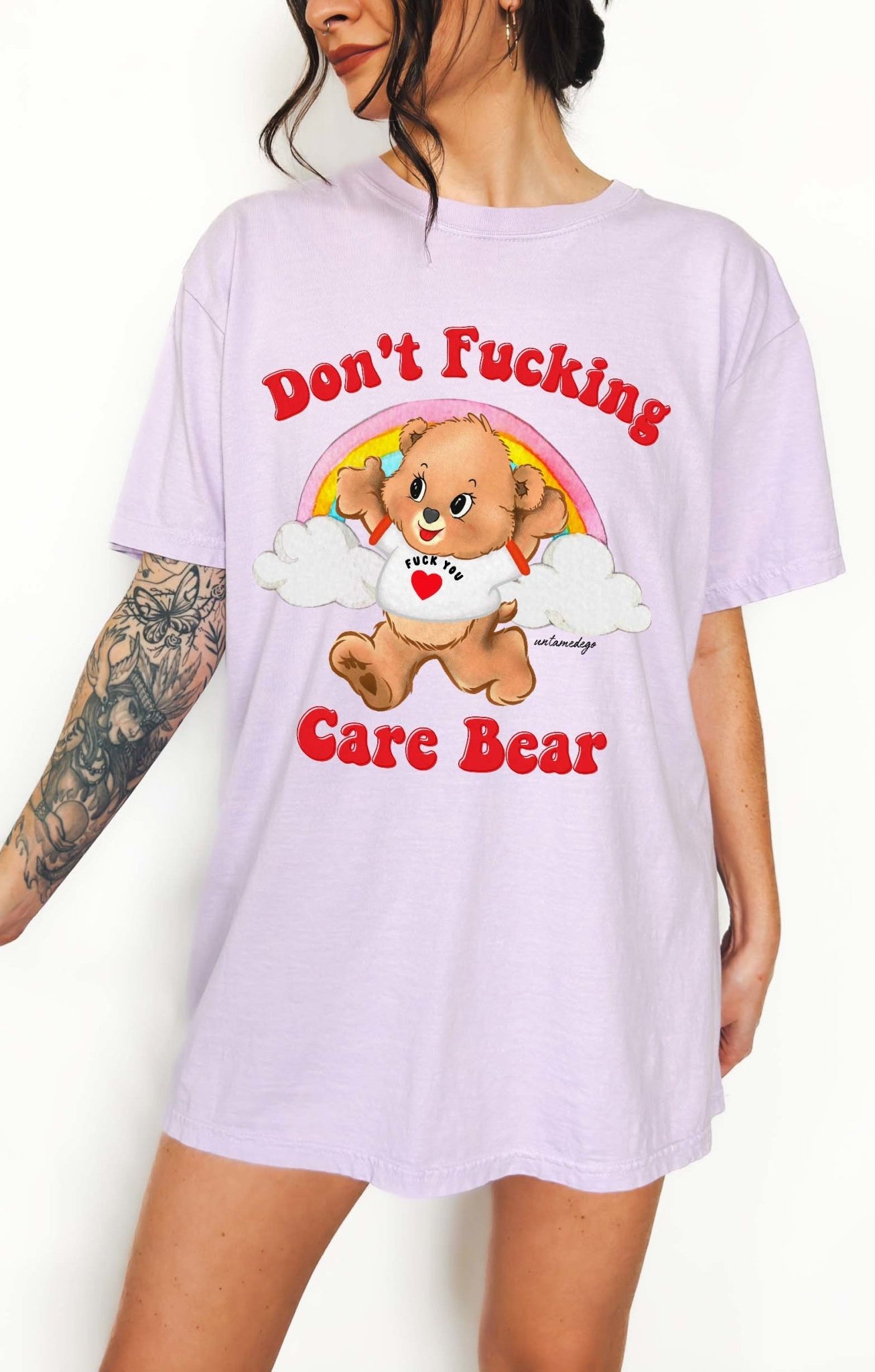 Don't Fucking Care Bear Exclusive Unisex Tee - UntamedEgo LLC.