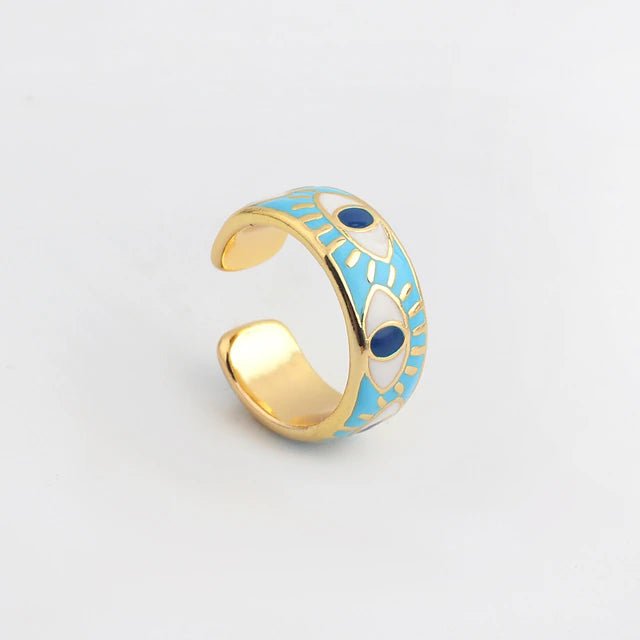 Evil Eye Ring - UntamedEgo LLC.