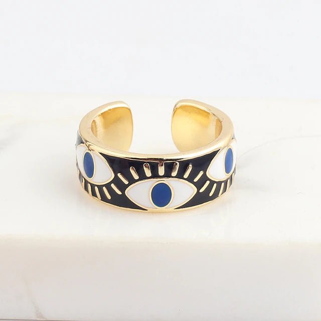 Evil Eye Ring - UntamedEgo LLC.