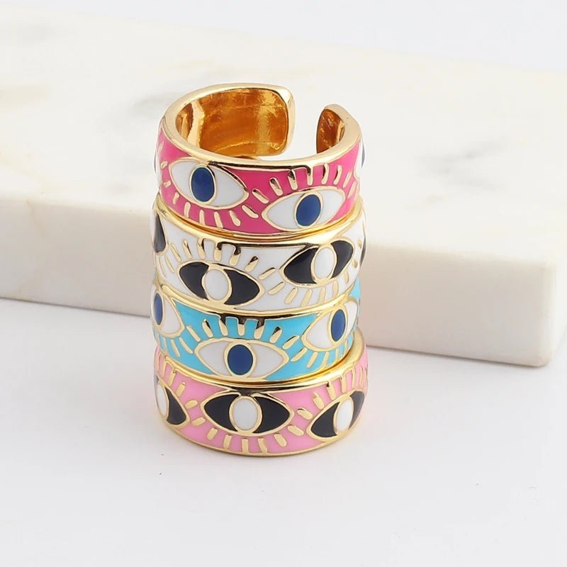 Evil Eye Ring - UntamedEgo LLC.