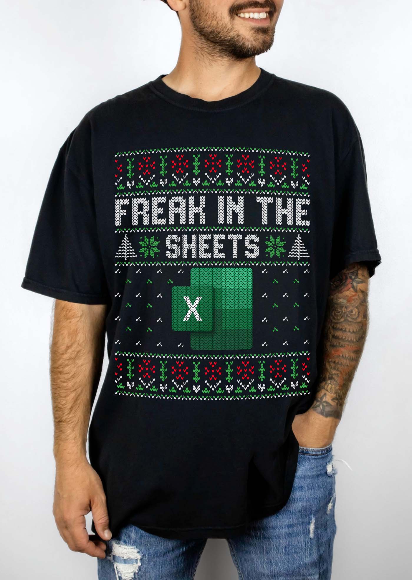 Freak In The Sheets Unisex Christmas Tee - UntamedEgo LLC.
