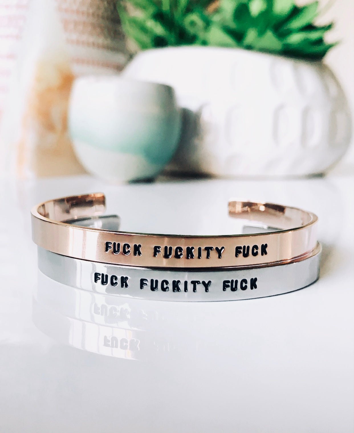Fuck Fuckity Fuck Bracelet Cuff - UntamedEgo LLC.