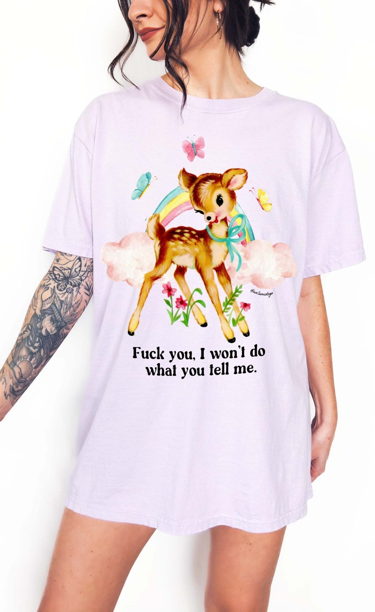 Fuck You I Won't Do What You Tell Me Exclusive Tee - UntamedEgo LLC.