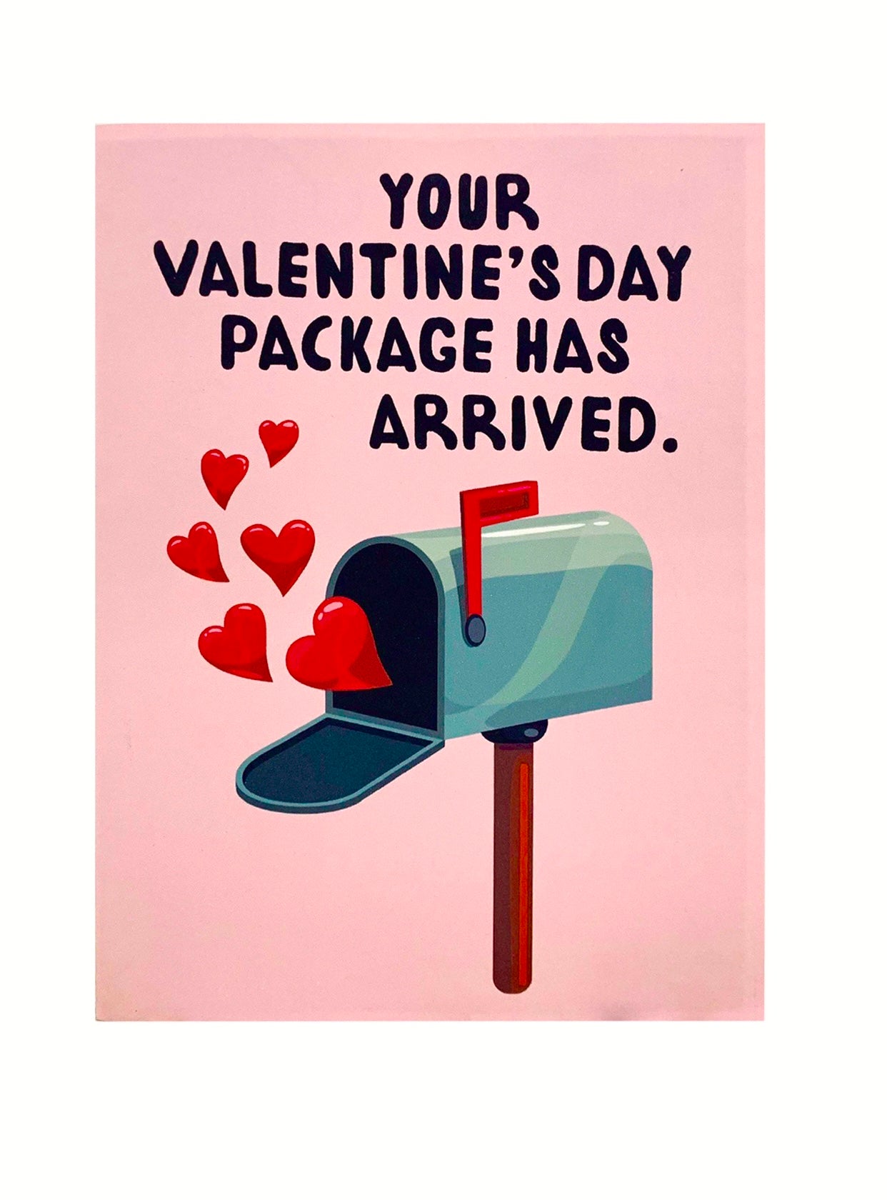 Funny Valentine’s Card - Your Package Has Arrived Penis Pop up Greeting Card - UntamedEgo LLC.