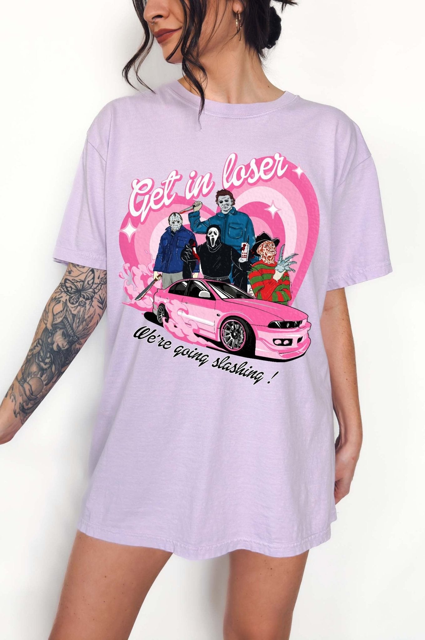 Get In Loser Halloween Horror Tee - UntamedEgo LLC.