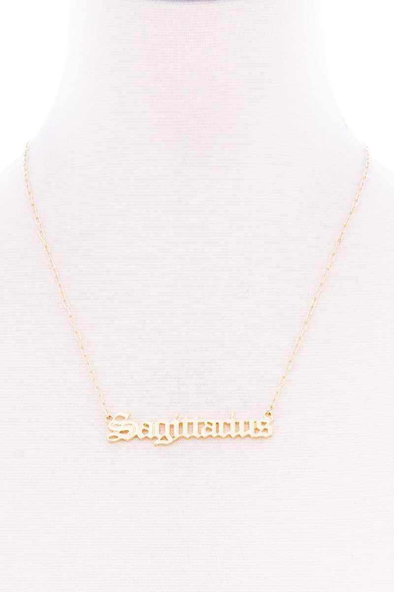 Horoscope zodiac Necklace - UntamedEgo LLC.