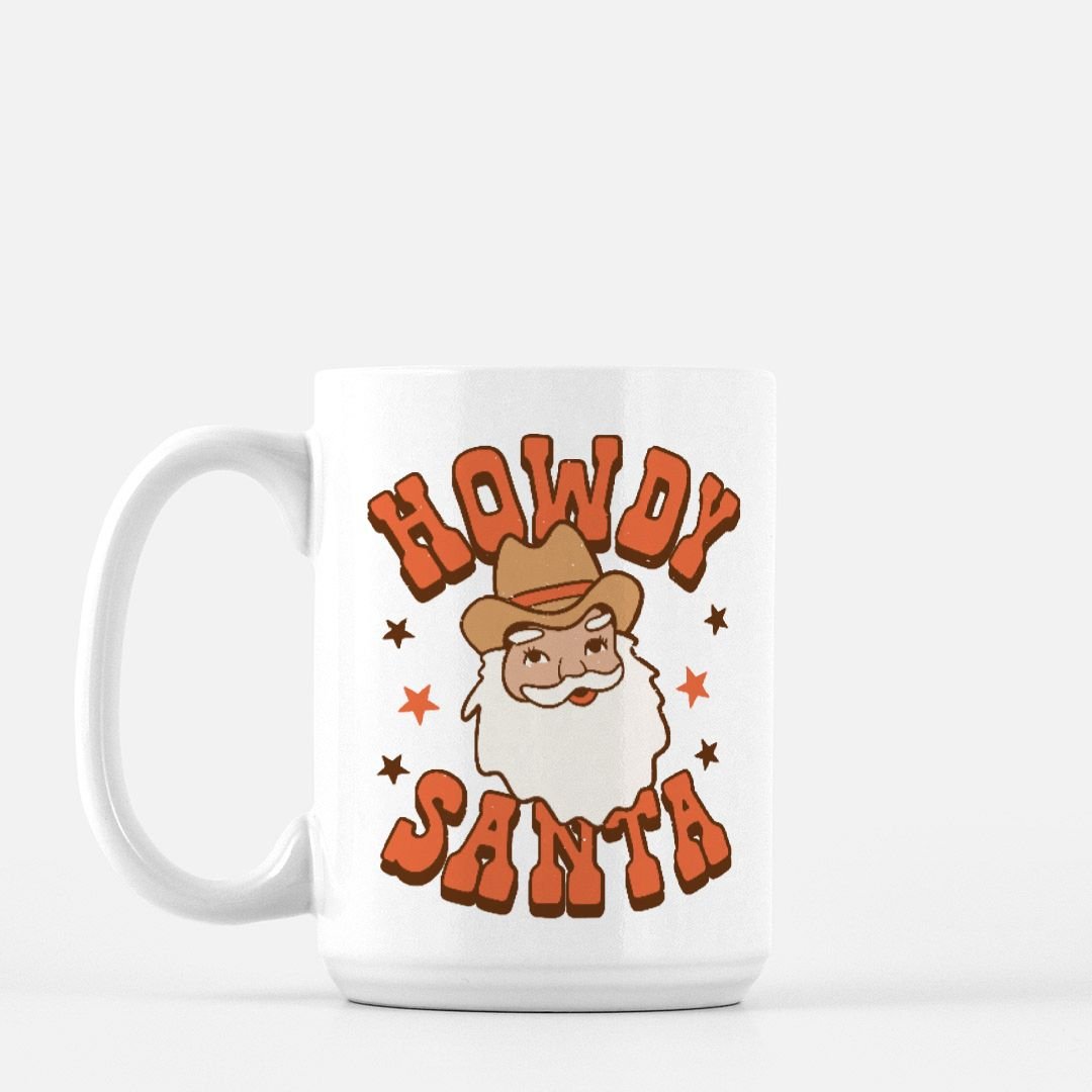 Howdy Santa Mug - UntamedEgo LLC.