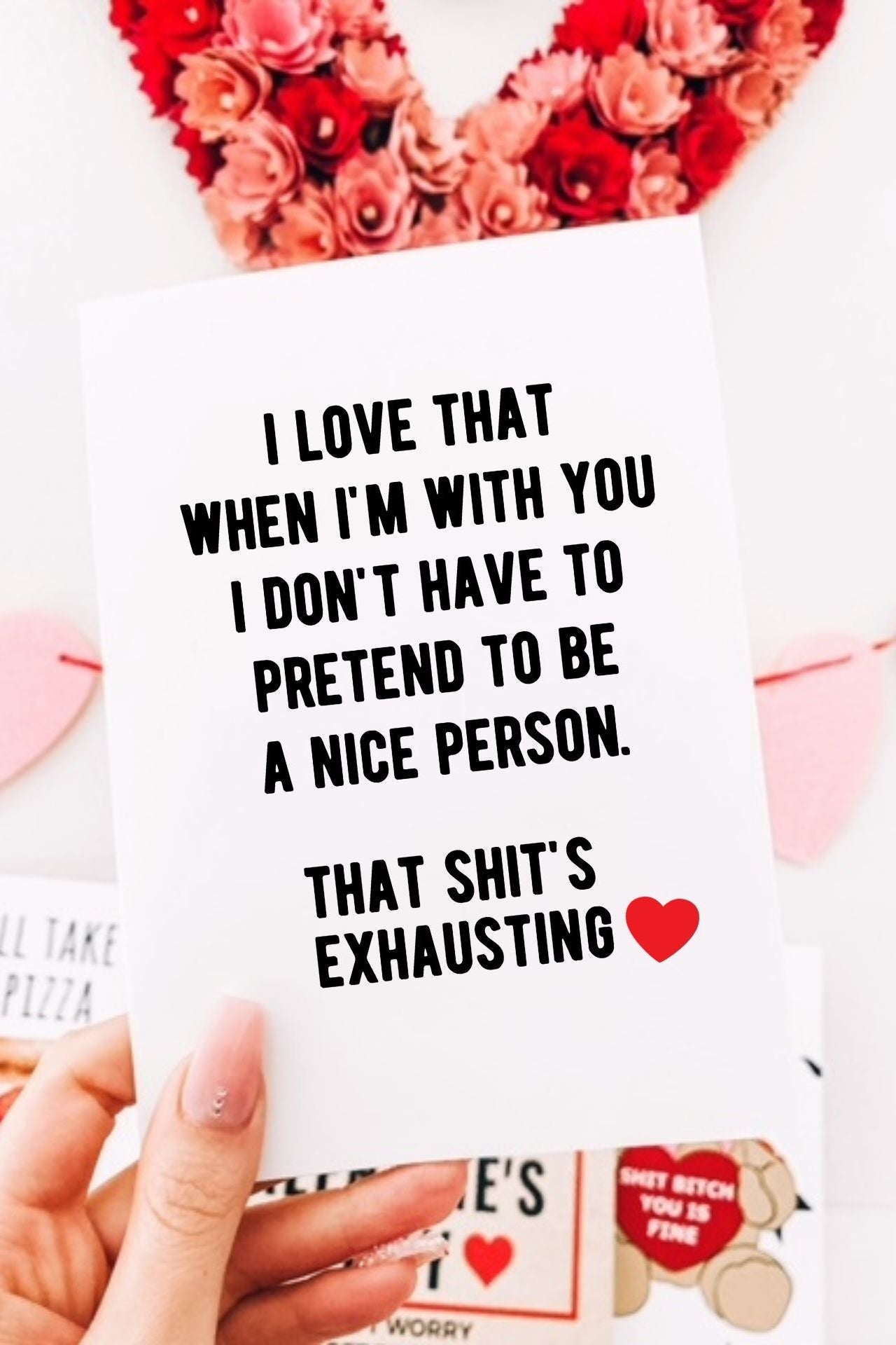 I Don't Have To Pretend Funny Greeting Card - UntamedEgo LLC.