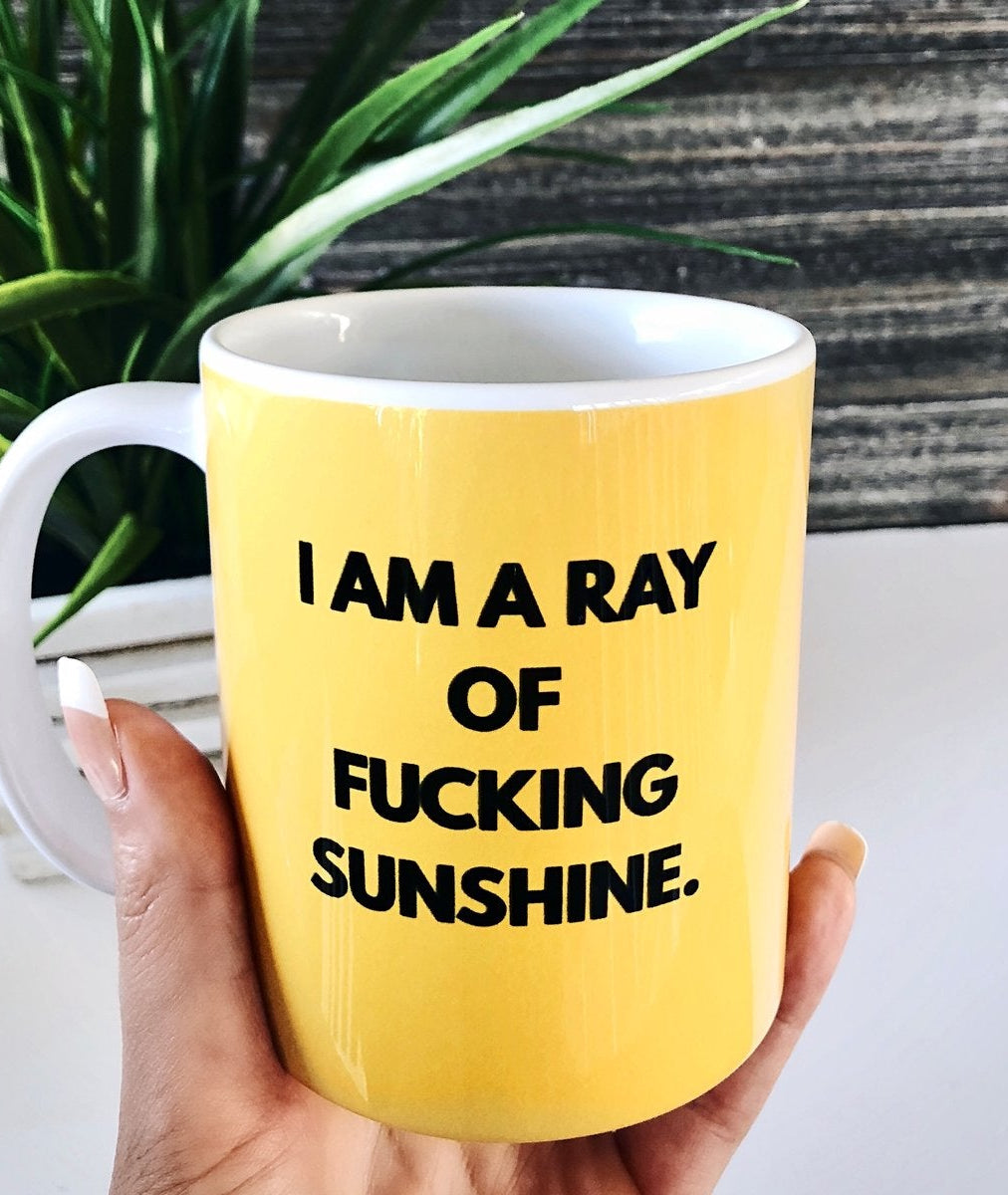 I'm A Ray Of Fucking Sunshine Mug 11oz. - UntamedEgo LLC.