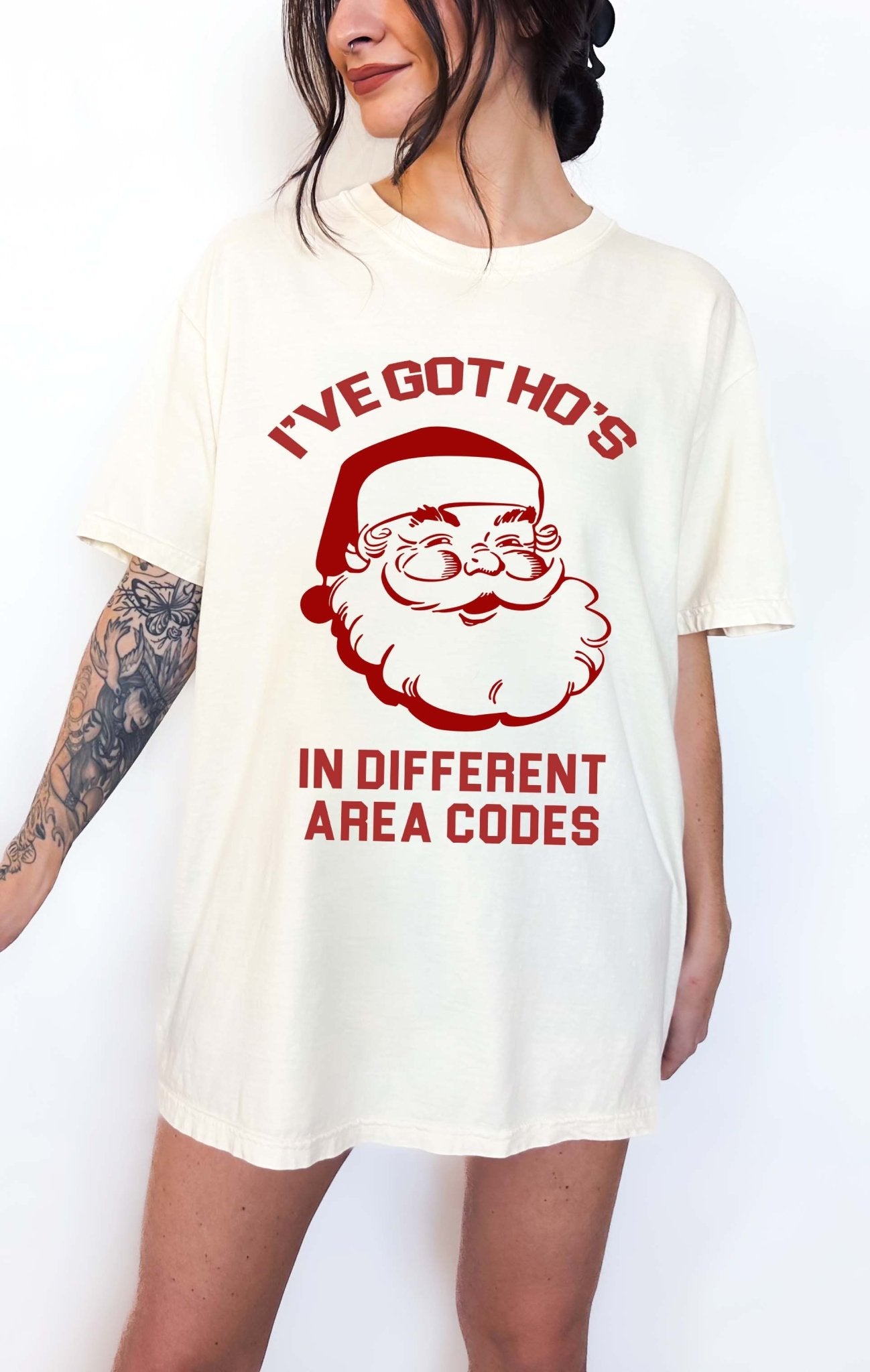 I've Got Ho's In Different Area Codes Christmas Tee - UntamedEgo LLC.