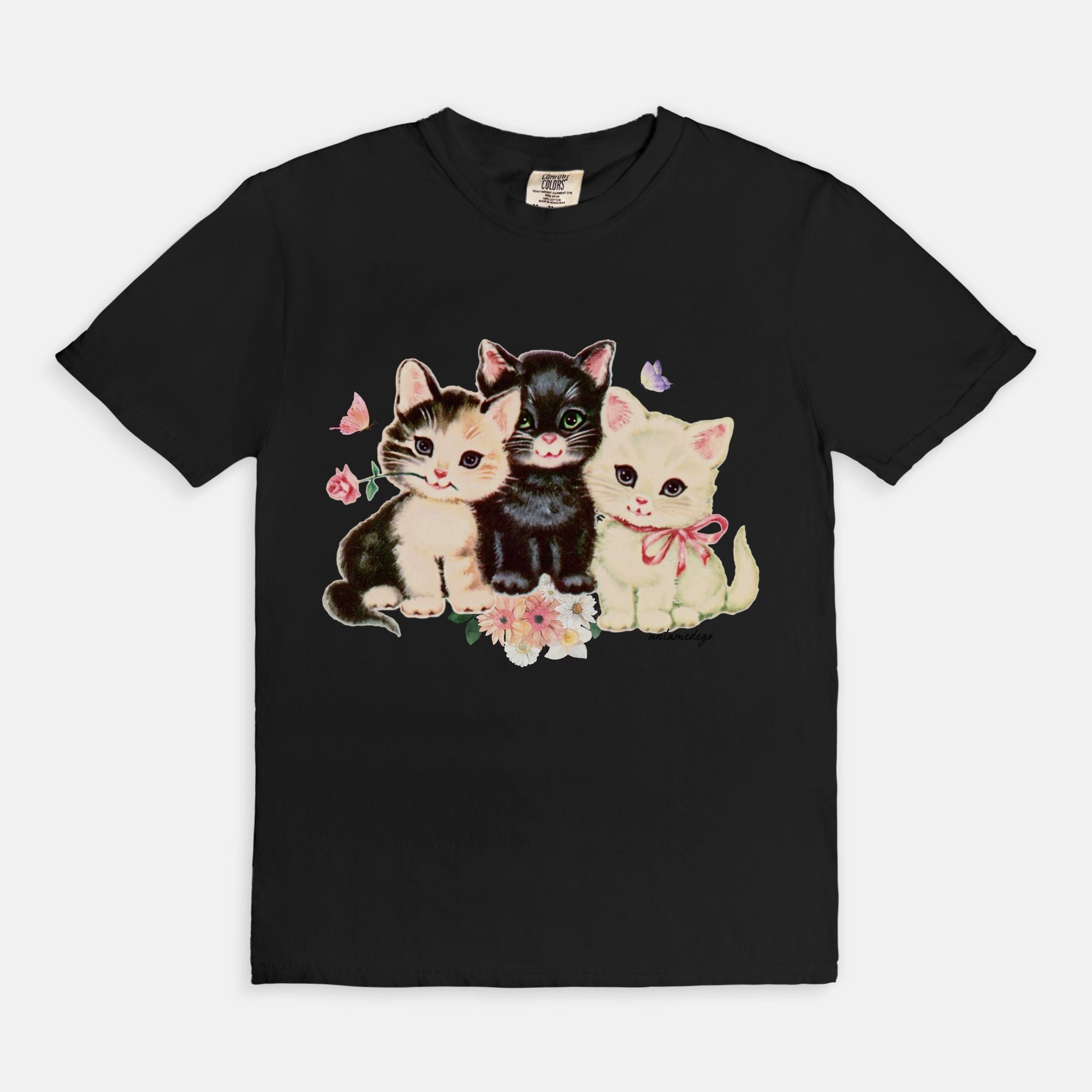 kitties tee - UntamedEgo LLC.