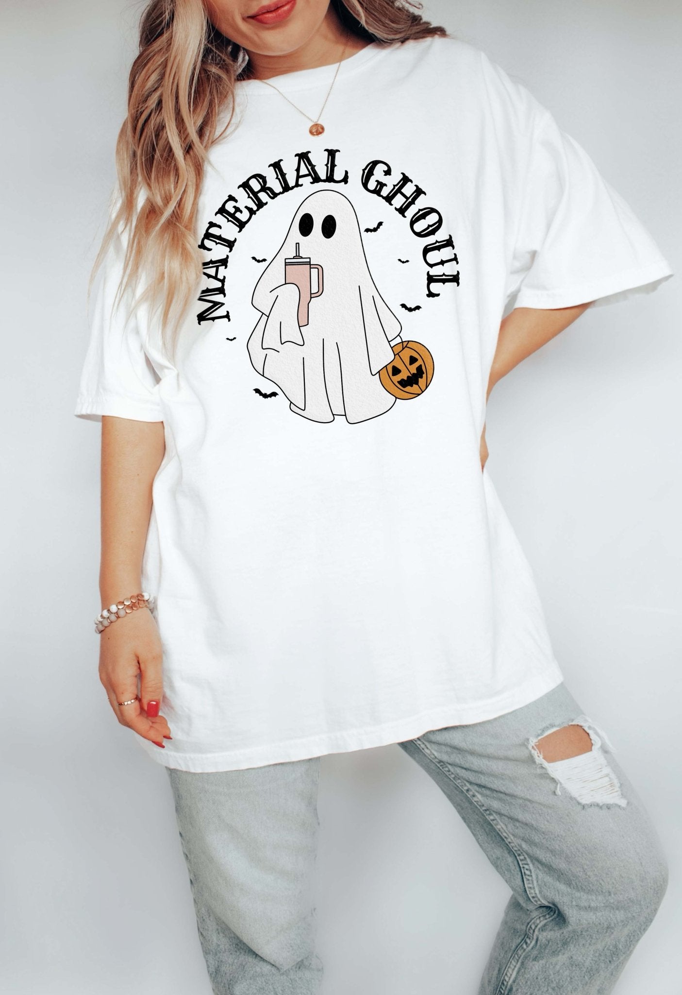 Material Ghoul Halloween Tee - UntamedEgo LLC.