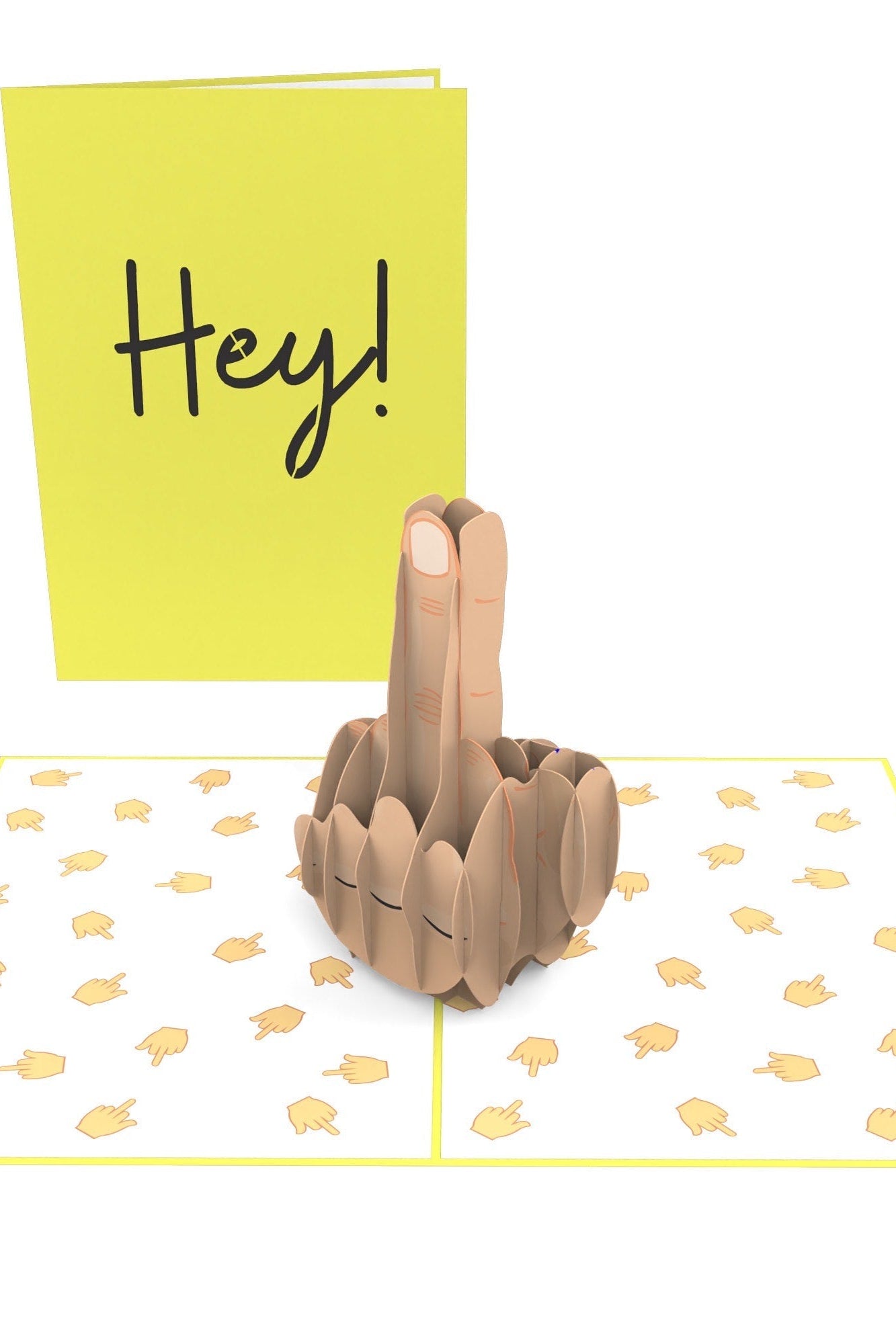 Middle Finger Pop Up Card - UntamedEgo LLC.