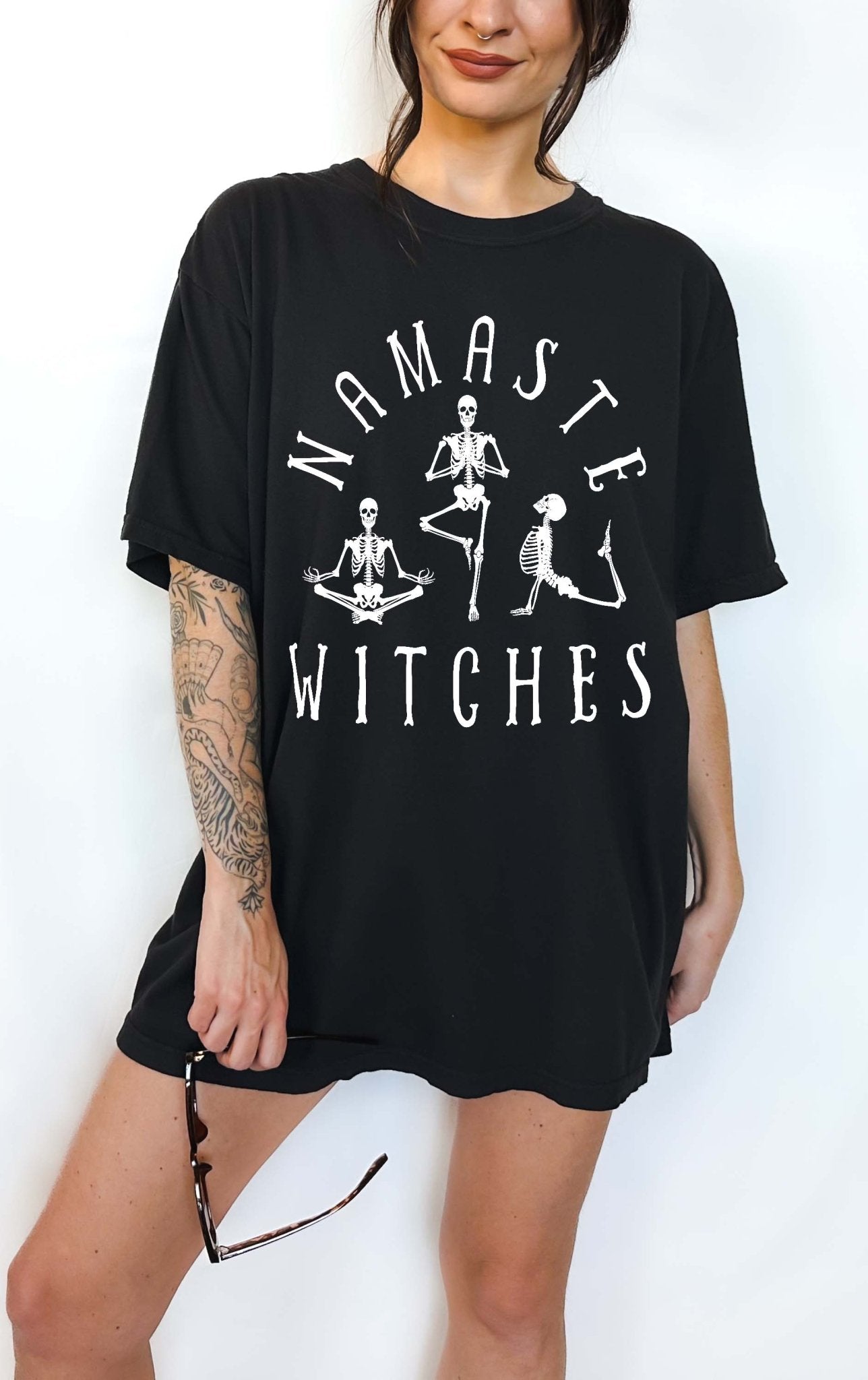Namaste Witches Halloween Tee - UntamedEgo LLC.