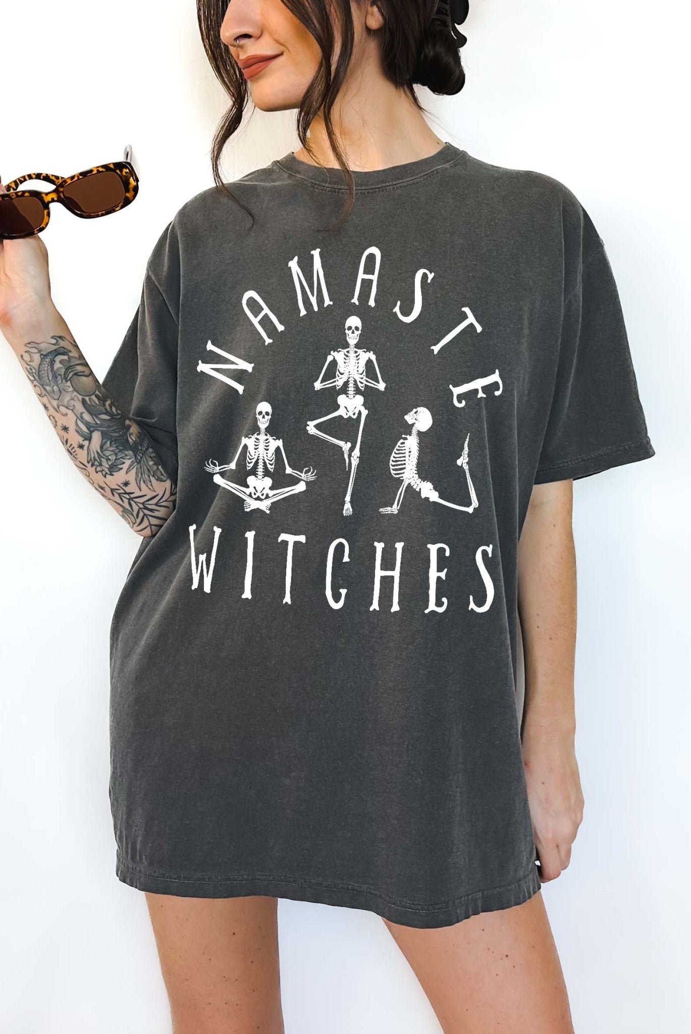 Namaste Witches Halloween Tee - UntamedEgo LLC.