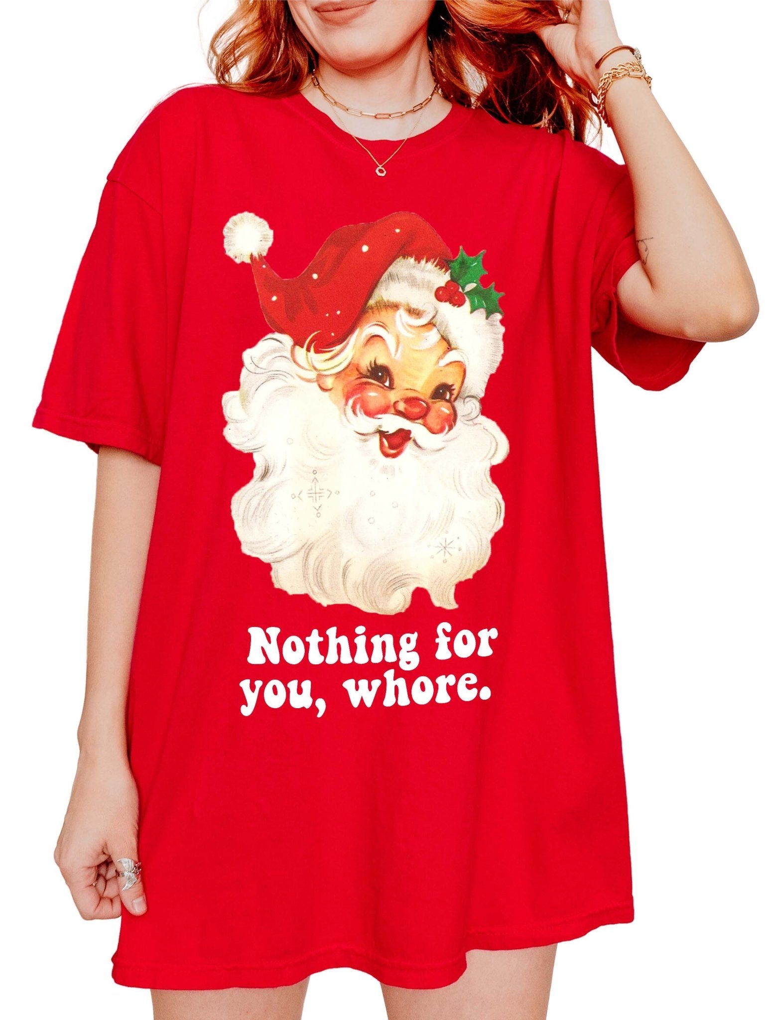 Nothing For You Santa Christmas Tee - UntamedEgo LLC.