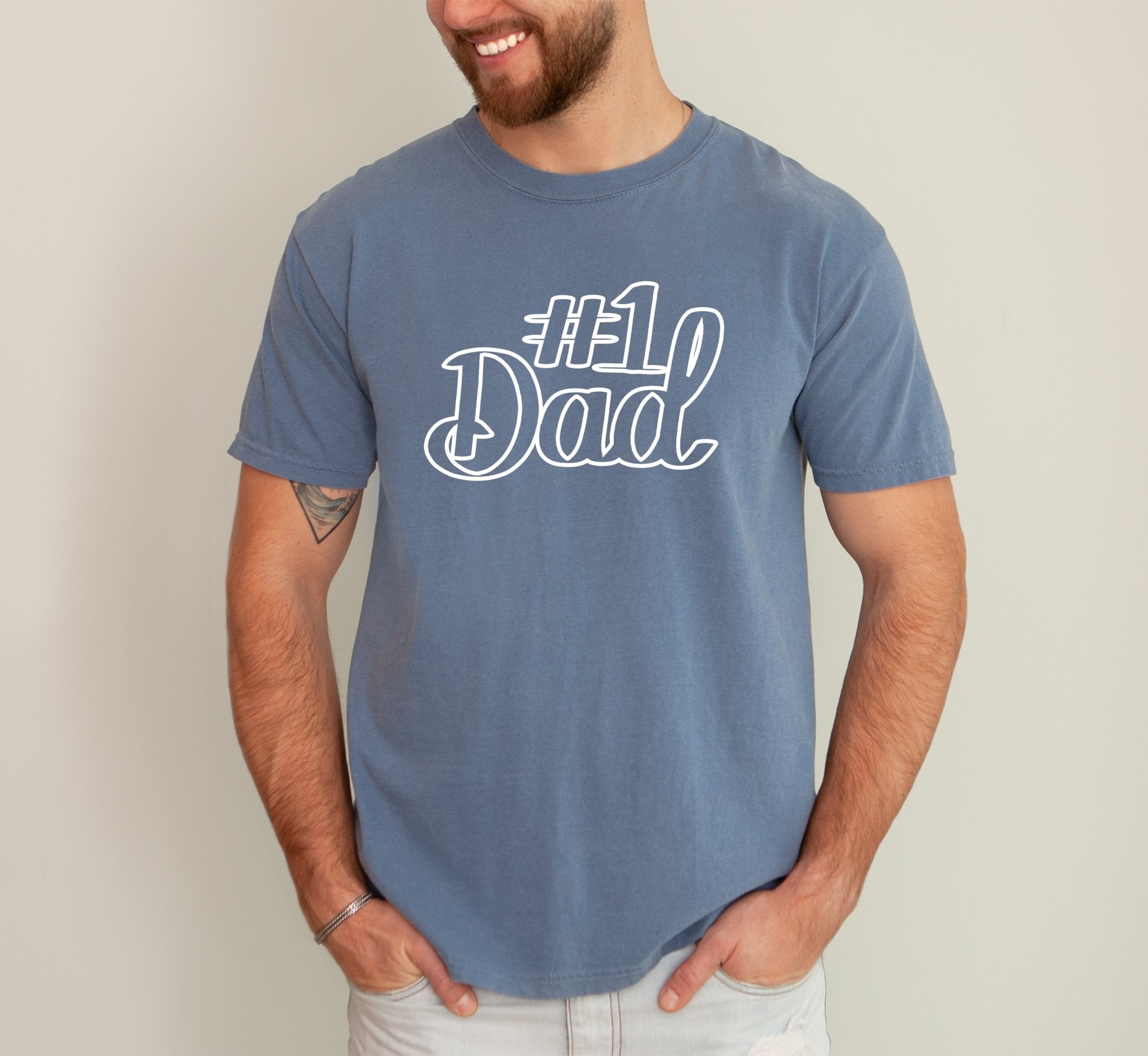 Number 1 Dad Tee - UntamedEgo LLC.