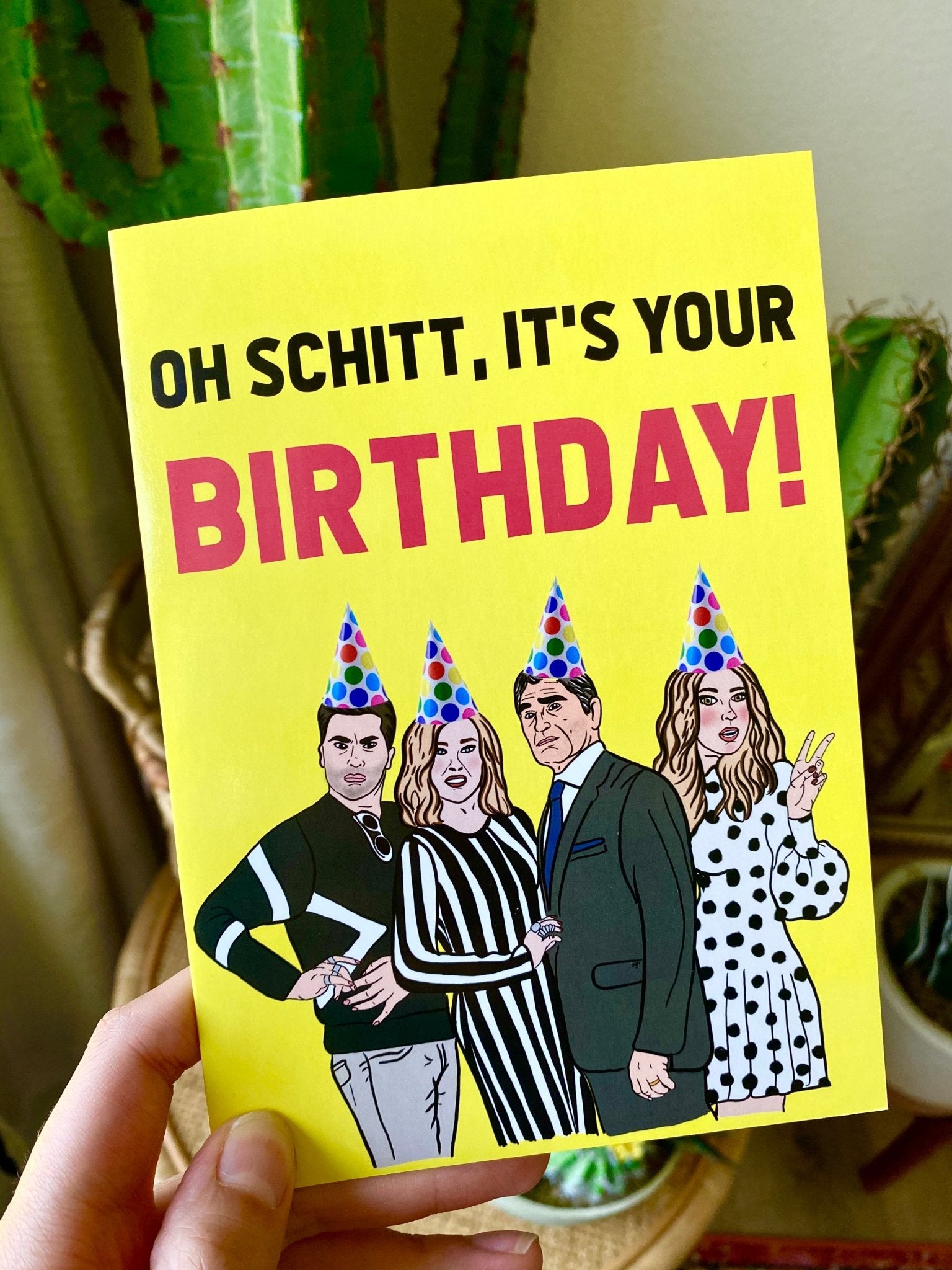 Oh Schitt Birthday Card - UntamedEgo LLC.