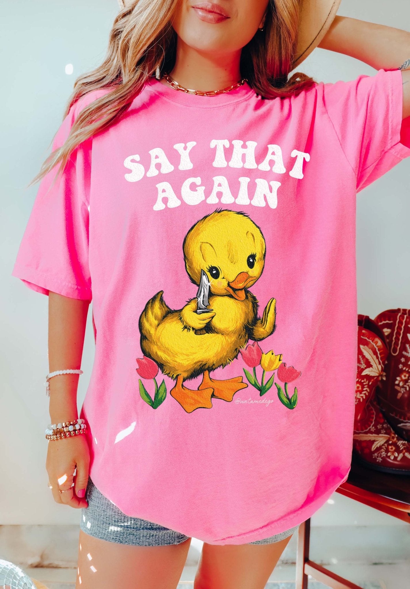 Say That Again Ducky Tee - UntamedEgo LLC.