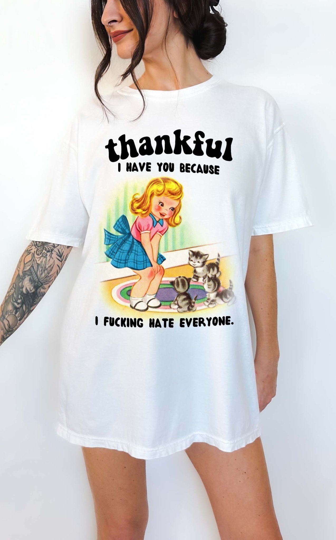 Thankful I have You Cats Tee - UntamedEgo LLC.