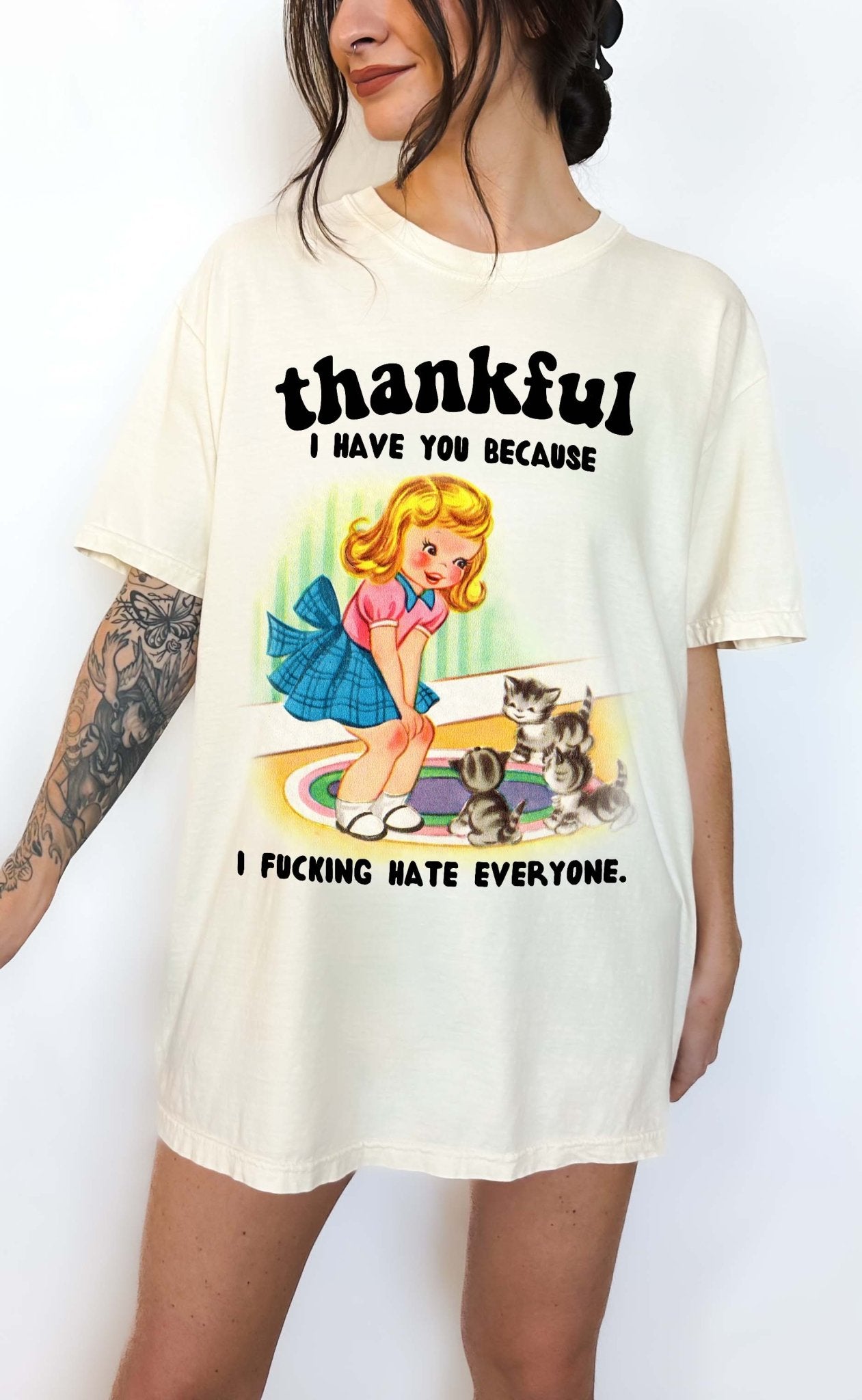 Thankful I have You Cats Tee - UntamedEgo LLC.