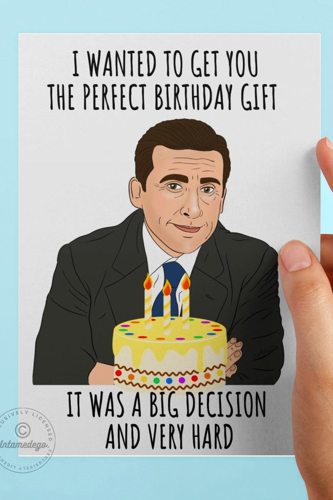 That's What She Said Birthday Card Greeting Card - UntamedEgo LLC.