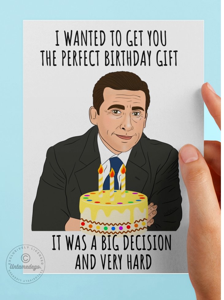 That's What She Said Birthday Card Greeting Card - UntamedEgo LLC.