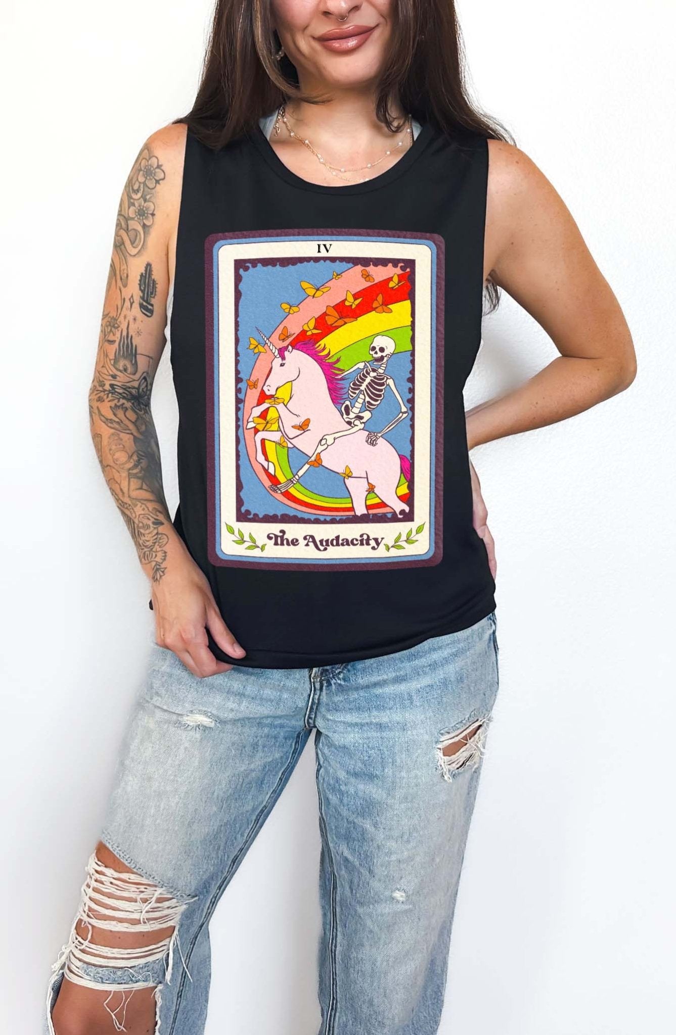 The Audacity Muscle Women's Muscle Tank - UntamedEgo LLC.