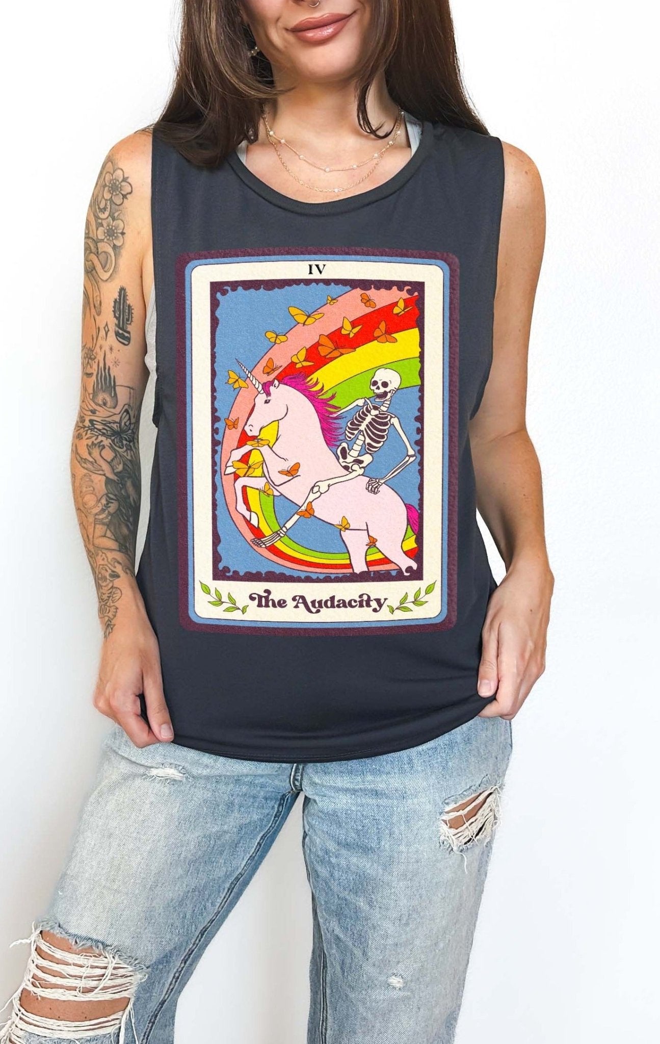 The Audacity Muscle Women's Muscle Tank - UntamedEgo LLC.