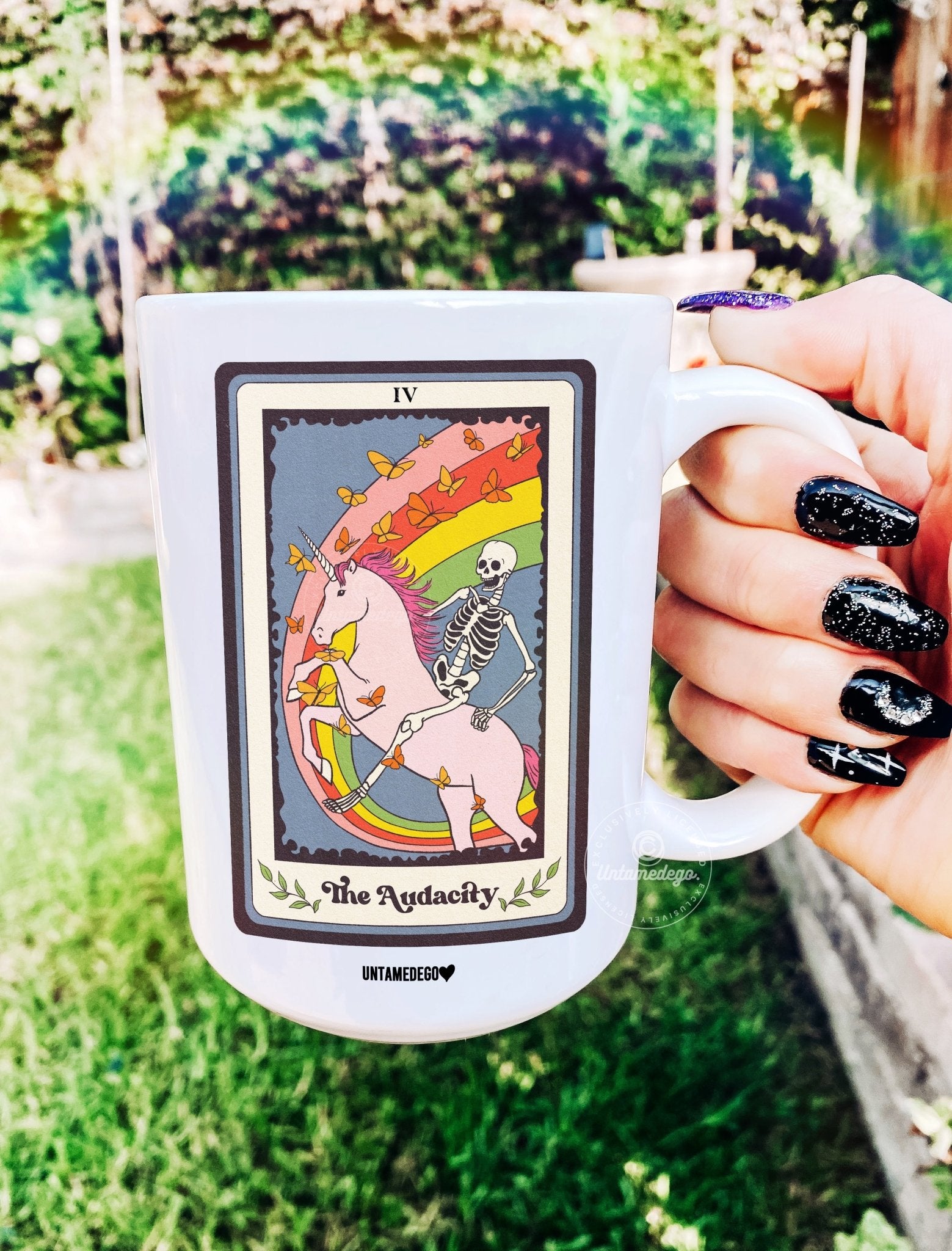 The Audacity Tarot Mug - UntamedEgo LLC.
