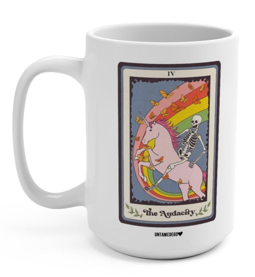 The Audacity Tarot Mug - UntamedEgo LLC.