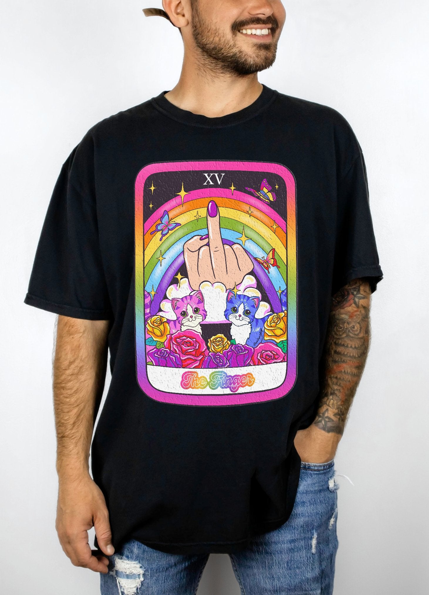 The Finger Men's Tee - UntamedEgo LLC.