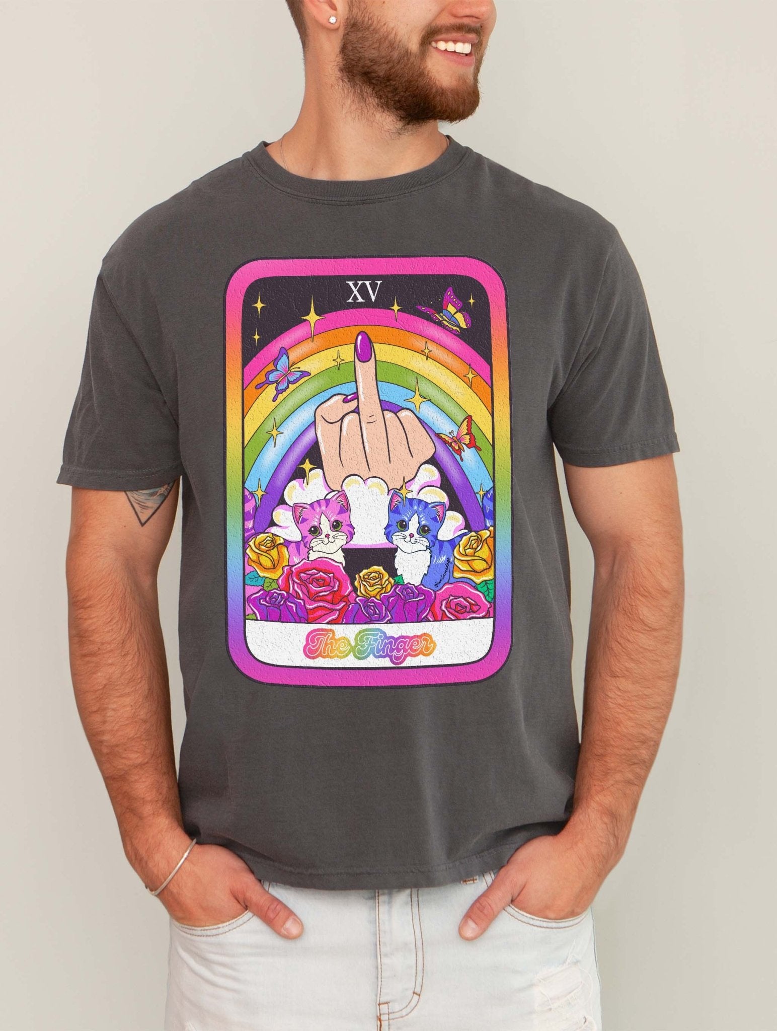 The Finger Men's Tee - UntamedEgo LLC.