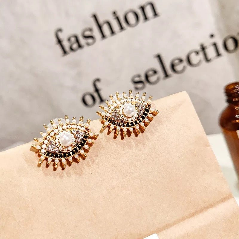 Vintage Eye Stud Earrings - UntamedEgo LLC.