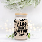 100% That Witch Halloween Glass Can Tumbler - UntamedEgo LLC.