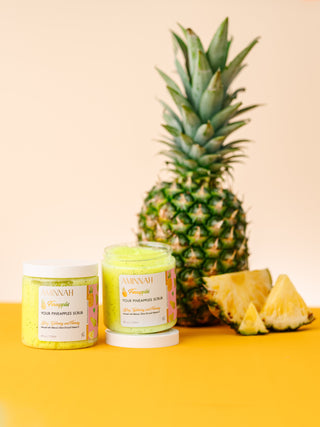 Pineapples Boob Butter Gift Set