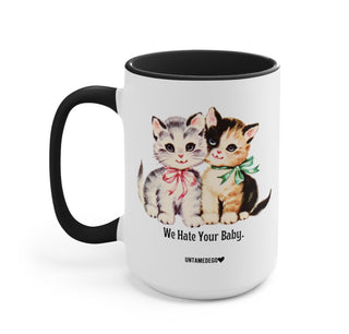 Mean Cats 15oz Mug
