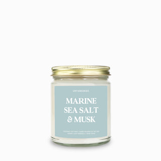 Marine Sea Salt & Musk Candle
