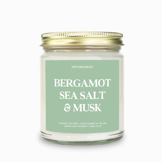 Bergamot Sea Salt & Musk Candle