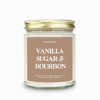 Vanilla Sugar & Bourbon Candle