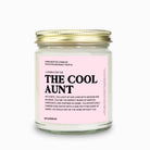 A Candle For The Cool Aunt Candle Meessage Candle - UntamedEgo LLC.