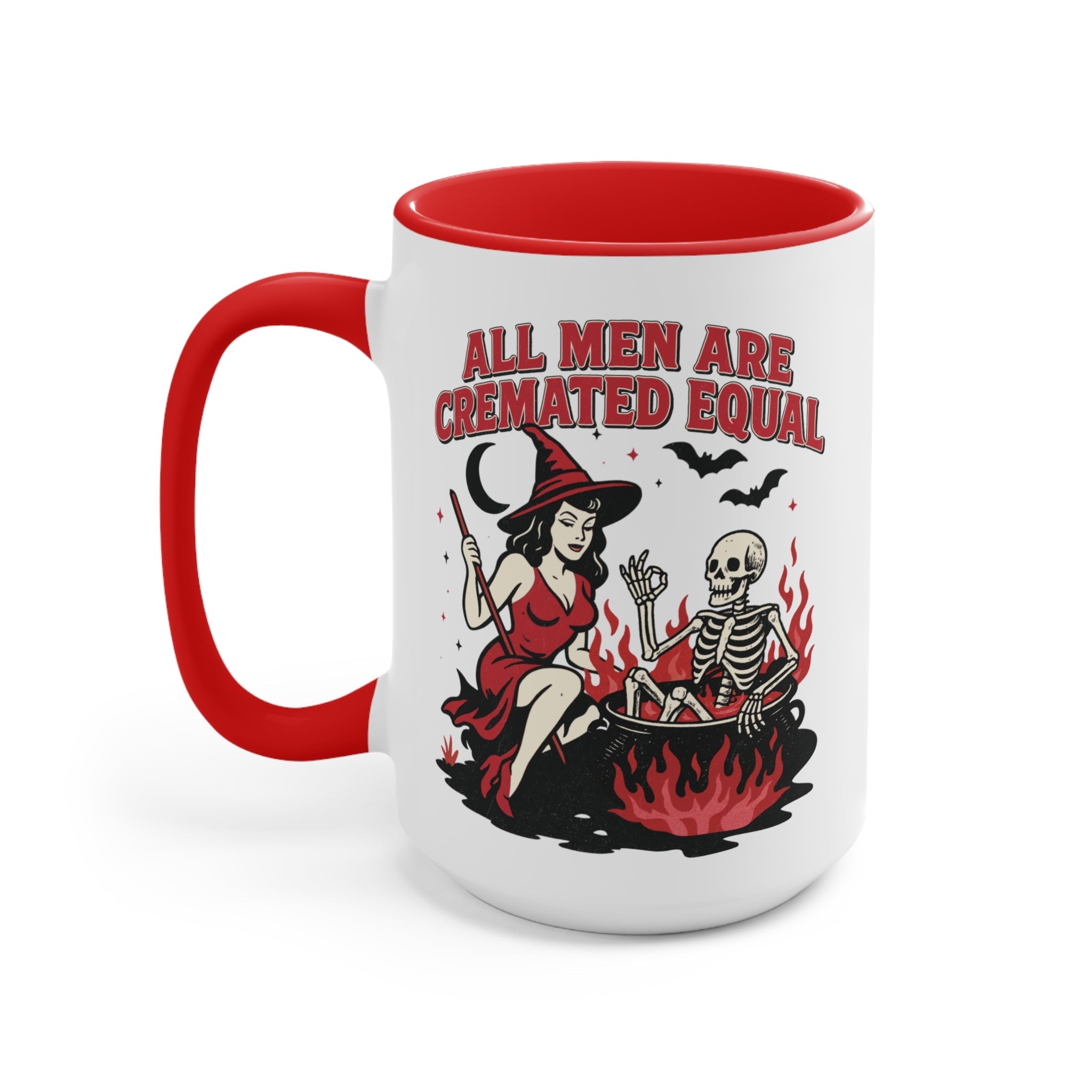 All Men Are Cremated Equal Halloween Mug - UntamedEgo LLC.