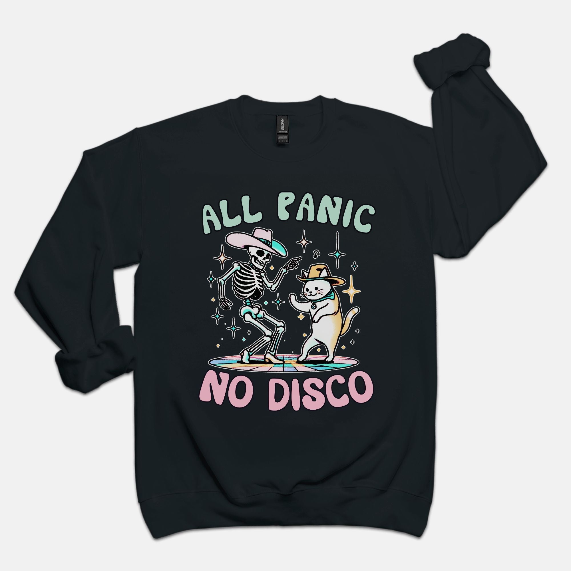 All Panic No Disco Crew Sweatshirt - UntamedEgo LLC.