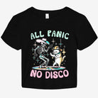 All Panic No Disco Graphic Baby Tee - UntamedEgo LLC.