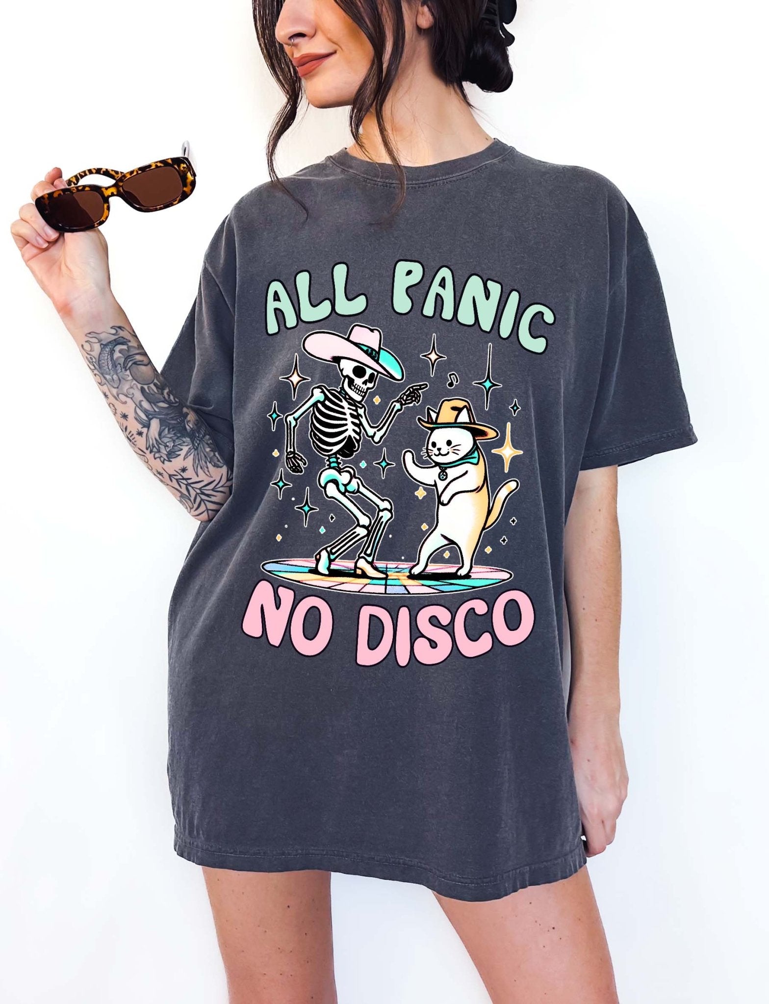 All Panic No Disco Tee - UntamedEgo LLC.