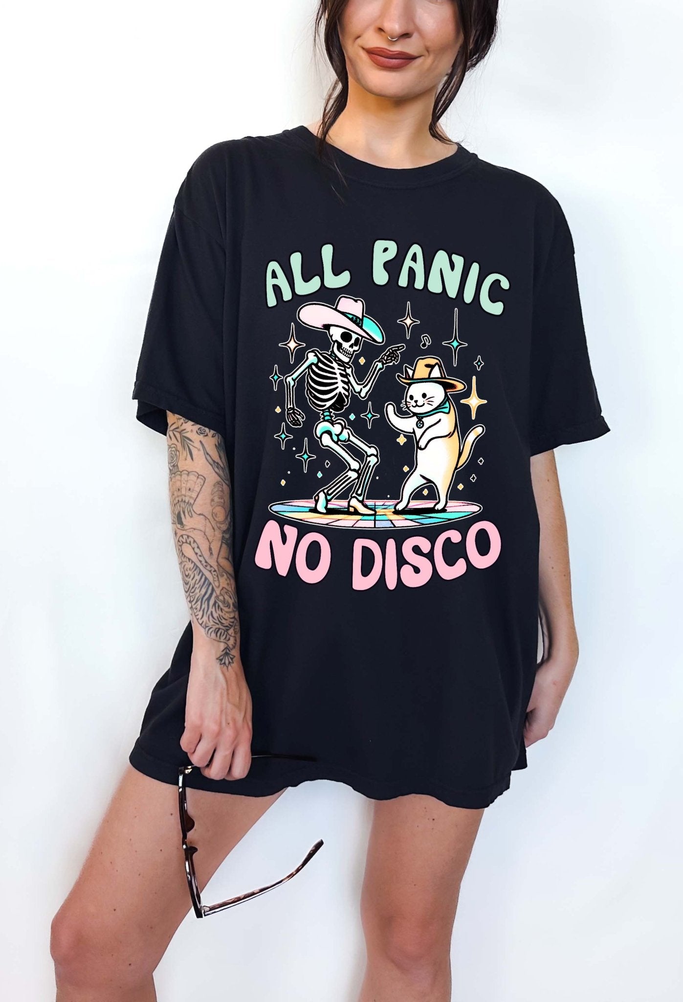 All Panic No Disco Tee - UntamedEgo LLC.