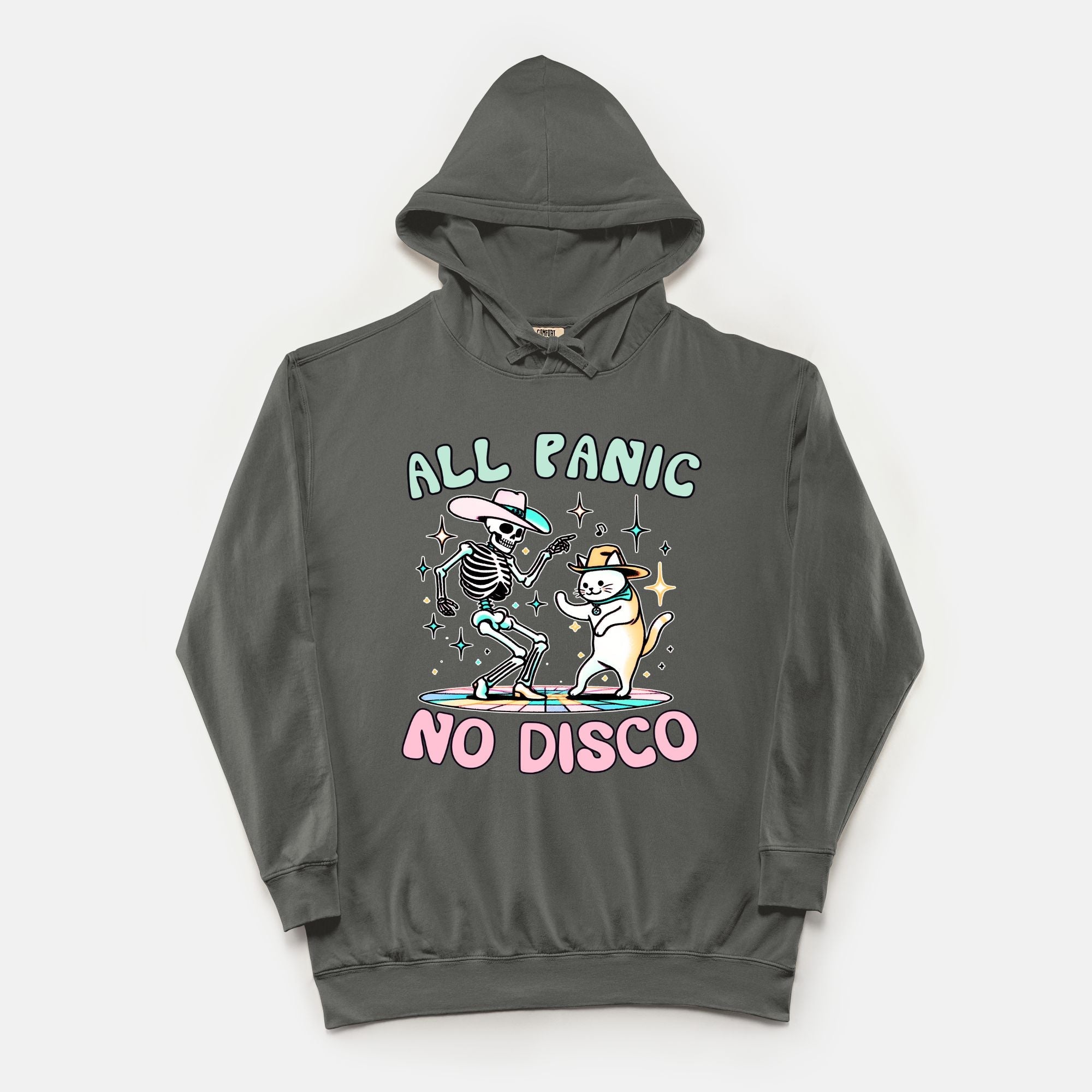 All Panic No Disco Vintage Wash Hoodie - UntamedEgo LLC.